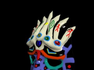 mask of shaman 3Dモデル
