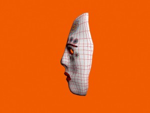 mask with patterns 3D मॉडल