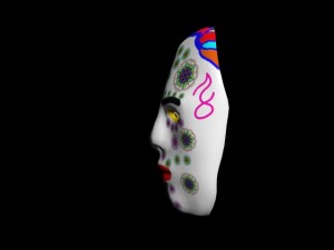 mask with patterns 2 3D Model