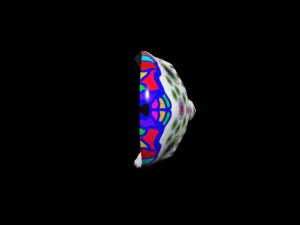 mask with patterns 2 3D Model