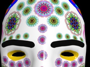 mask with patterns 2 3D Model
