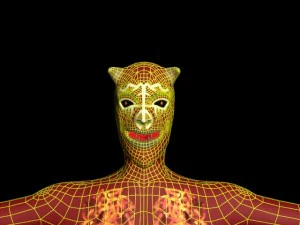 arlequim demon&iacute;aco Modelo 3D