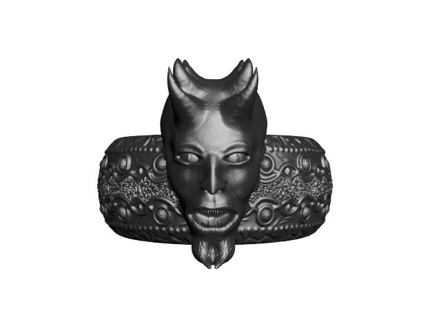 satyr ring 3D Принт Модель .c4d .max .obj .3ds .fbx .stl .blend 