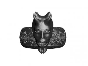 satyr ring 3D Print Model