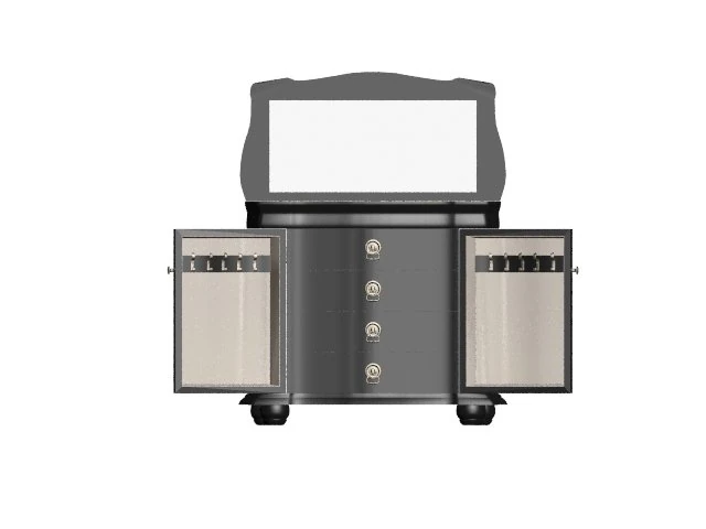 nightstand 3D Model .c4d .max .obj .3ds .fbx .stl .blend