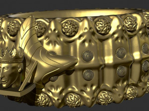 ring of king 3D 프린트 모델