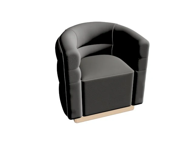 chair 3D Model .c4d .max .obj .3ds .fbx .stl .blend 