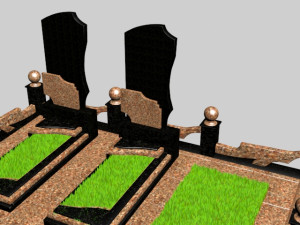 grave1 3Dモデル