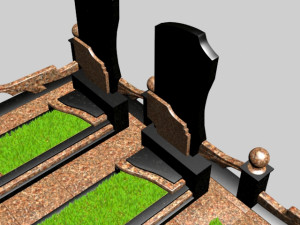grave1 3Dモデル