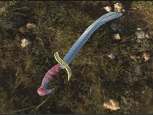sword 2 3Dモデル
