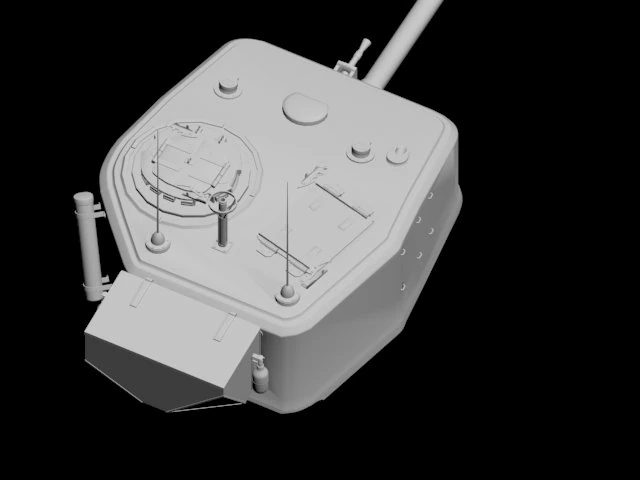 tank 3D Model .c4d .max .obj .3ds .fbx .stl .blend