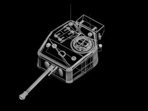 tank Modèle 3D