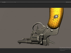 Shabby Revolver Nagant Model 3D