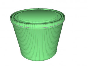 Container bucket 3D मॉडल