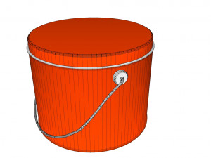 Container bucket 3D मॉडल