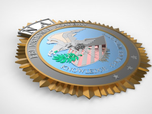 Fbi national academy seal 3D प्रिंट मॉडल