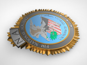 Fbi national academy seal 3D प्रिंट मॉडल