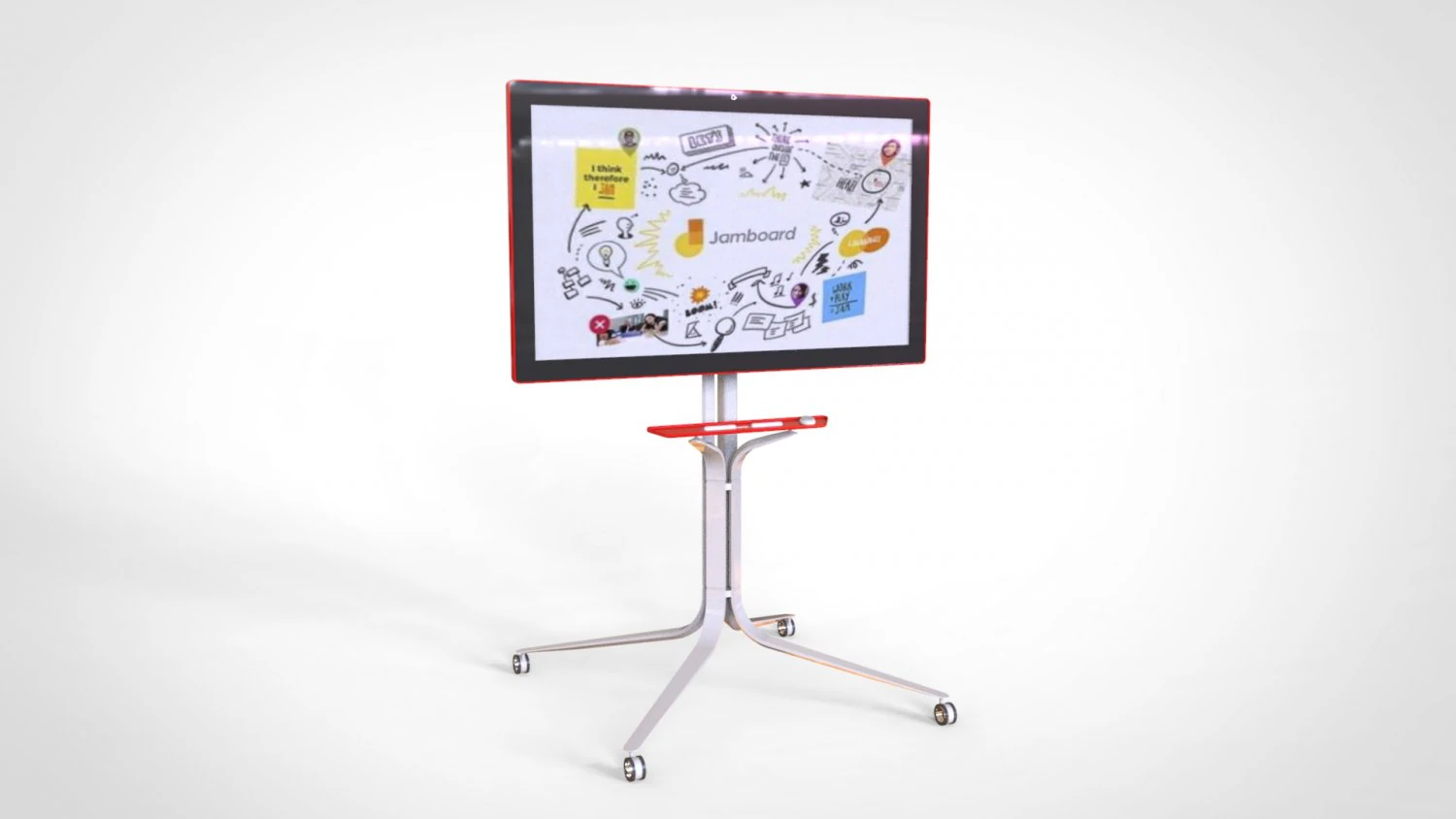Google jamboard 3D Model .c4d .max .obj .3ds .fbx .stl .blend 