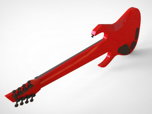 Guitar Model 3D