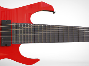 Guitar Model 3D