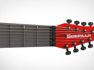 Guitar Model 3D