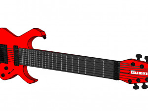 Guitar Model 3D