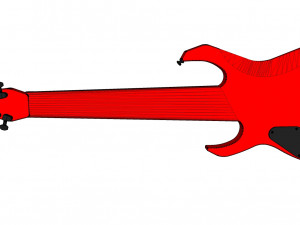 Guitar Model 3D