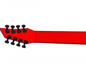 Guitar Model 3D