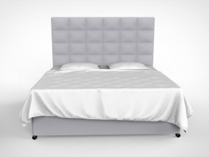 Hygena lavendon bed 3D मॉडल