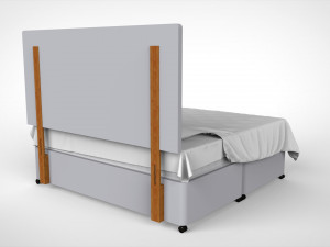 Hygena lavendon bed 3D मॉडल