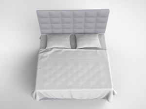 Hygena lavendon bed 3D मॉडल