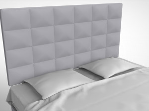 Hygena lavendon bed 3D मॉडल