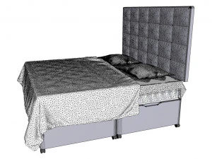 हाइजेना लैवेंडन बिस्तर 3D मॉडल