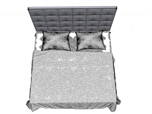 हाइजेना लैवेंडन बिस्तर 3D मॉडल