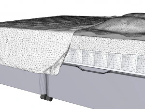 हाइजेना लैवेंडन बिस्तर 3D मॉडल