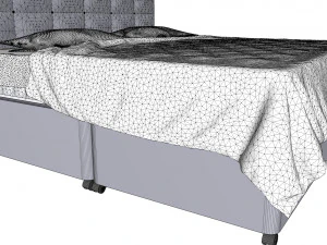 हाइजेना लैवेंडन बिस्तर 3D मॉडल