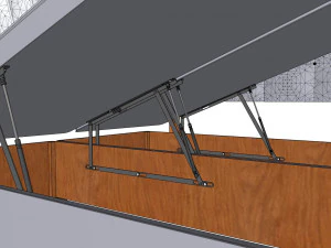 हाइजेना लैवेंडन बिस्तर 3D मॉडल