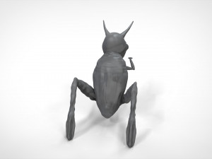 Quatermass monster 3D 프린트 모델
