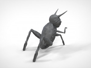 Quatermass monster 3D 프린트 모델