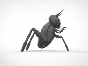 Quatermass monster 3D 프린트 모델
