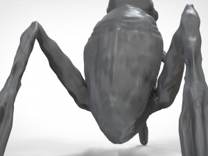 Quatermass monster 3D 프린트 모델