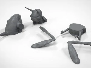 Quatermass canavarı 3D Baskı Modeli