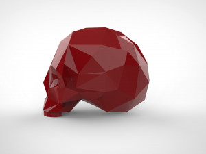 skull Model Cetak 3D