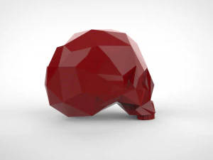 cr&acirc;nio Modelo de Impressão 3D