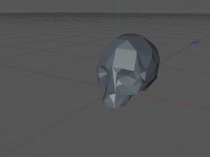 cr&acirc;nio Modelo de Impressão 3D