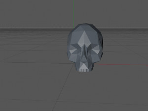 skull Model Cetak 3D