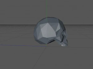 cr&acirc;nio Modelo de Impressão 3D