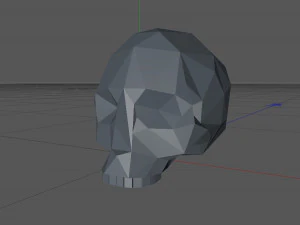 cr&acirc;nio Modelo de Impressão 3D