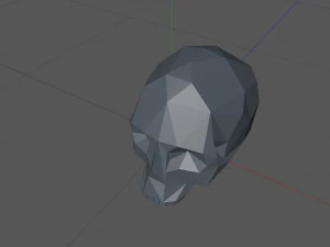 cr&acirc;nio Modelo de Impressão 3D