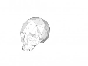 cr&acirc;nio Modelo de Impressão 3D